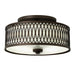 Elstead - HK/WALDEN/F Walden 3 Light Flush Mount - Elstead - Sparks Warehouse