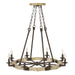 Elstead - HK/WYATT8 Wyatt 8 Light Chandelier - Elstead - Sparks Warehouse