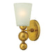 Elstead - HK/ZELDA1 VS Zelda 1 Light Wall Light - Vintage Brass - Elstead - Sparks Warehouse