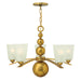 Elstead - HK/ZELDA5 VS Zelda 5 Light Chandelier - Vintage Brass - Elstead - Sparks Warehouse