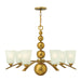 Elstead - HK/ZELDA7 VS Zelda 7 Light Chandelier - Vintage Brass - Elstead - Sparks Warehouse