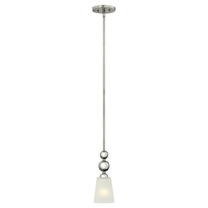 Elstead - HK/ZELDA/P/A PN Zelda 1 Light Mini Pendant - Polished Nickel - Elstead - Sparks Warehouse