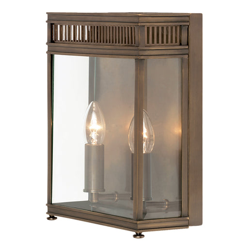 Elstead - HL7/M DB Holborn 2 Light Half Lantern Medium - Dark Bronze - Elstead - Sparks Warehouse