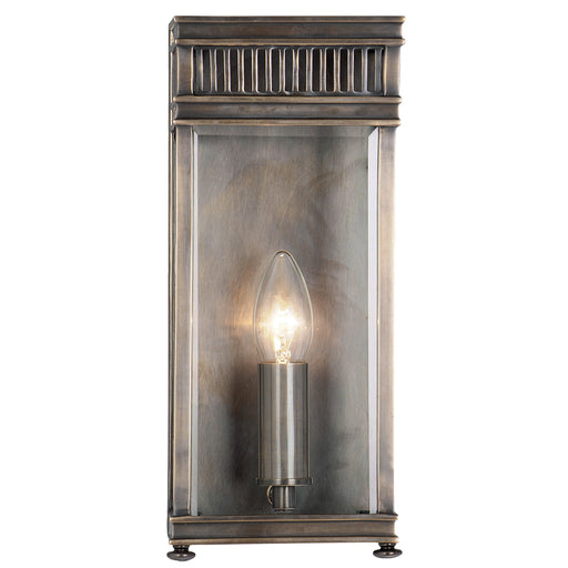 Elstead - HL7/S DB Holborn 1 Light Half Lantern Small - Dark Bronze - Elstead - Sparks Warehouse