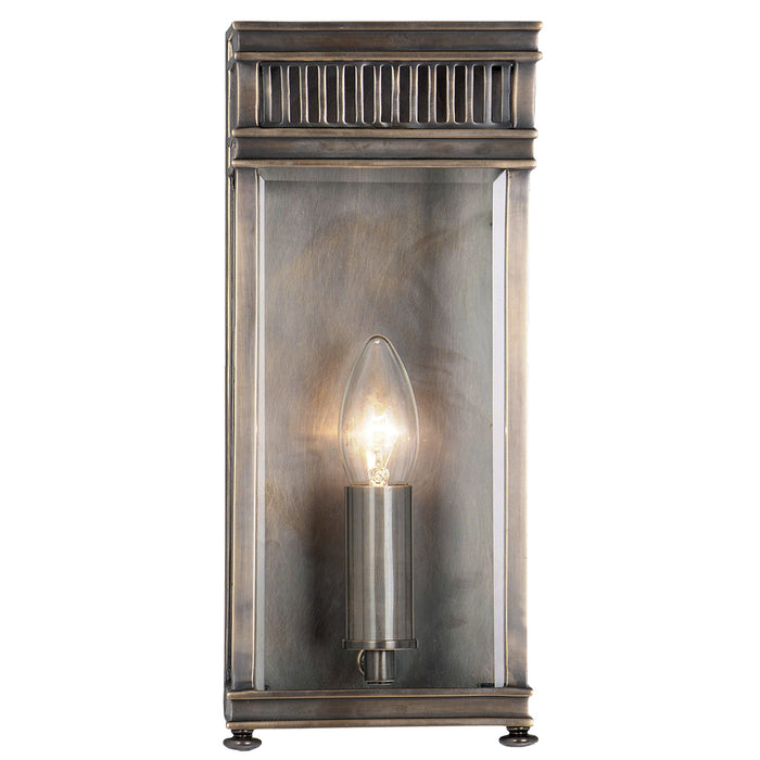 Elstead - HL7/S DB Holborn 1 Light Half Lantern Small - Dark Bronze - Elstead - Sparks Warehouse
