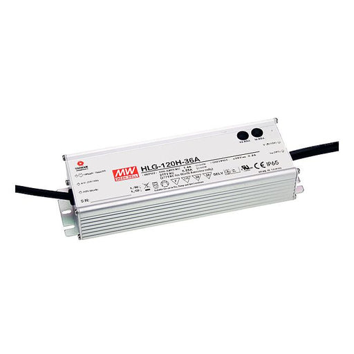 HLG-120H-S - Mean Well HLG-120H Series LED Driver 120W 12V – 54V LED Driver Meanwell - Easy Control Gear