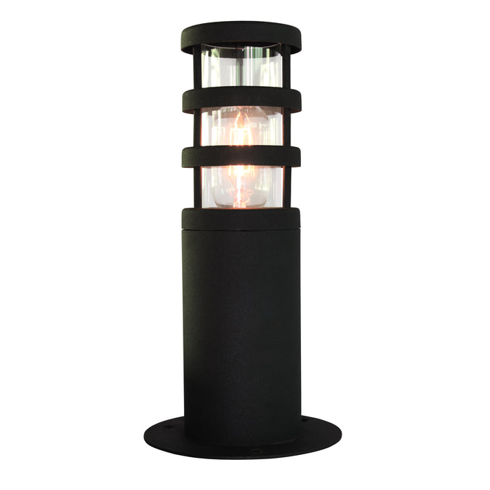 Elstead - HORNBAEK PED Hornbaek 1 Light Pedestal Lantern - Elstead - Sparks Warehouse