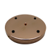 05647 Ceiling Rose Copper 200mm Ø 4-hole - Lampfix - Sparks Warehouse