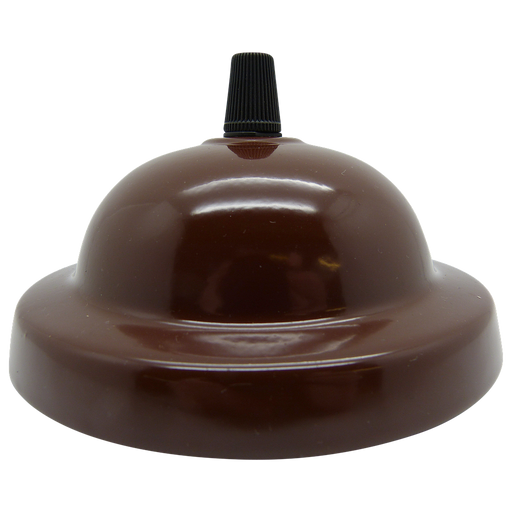 Lampfix 06029 Porcelain Ceiling Cup Brown Ceiling Rose Lampfix - Sparks Warehouse