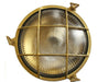 Lampfix 05841 Solid Brass Porthole Bulkhead Small 190mm x 80mm Garden Light Lampfix - Sparks Warehouse