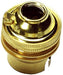 05137 Ecofix BC Lampholder ½" Unswitched Brass - Lampfix - sparks-warehouse