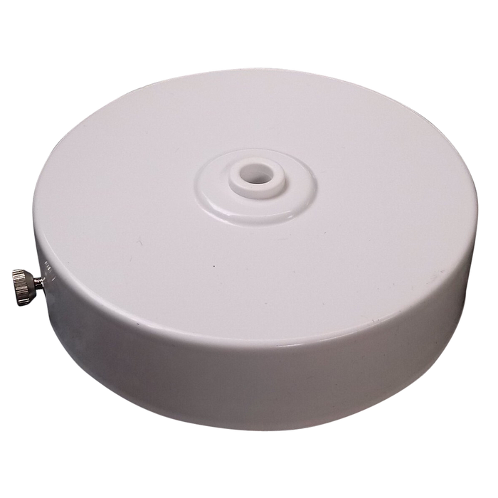 05872 - Ceiling Rose White Flat 100mm Ø - Lampfix - Sparks Warehouse