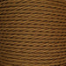 01013 Ecofix Triple Twisted Braided Flex 3 core 0.5mm Bronze, mtr - Lampfix - Sparks Warehouse