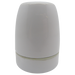 05723 ES Gloss White Porcelain Lampholder 10mm - ES / Edison Screw / E27, Porcelain, 10mm Thread Entry - Lampfix - Sparks Warehouse