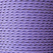 01787 T-T Braided Flex 3 core 0.5mm Purple - Sold by the metre - LampFix - sparks-warehouse