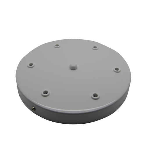 05730 Ceiling Rose White 200mm Ø 6-hole - Lampfix - Sparks Warehouse