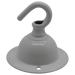 05918 - Ceiling Hook-plate White 2½” Ø - LampFix - Sparks Warehouse