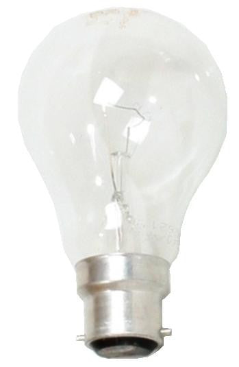15329 - 60W GLS Clear BC - Lampfix - Sparks Warehouse