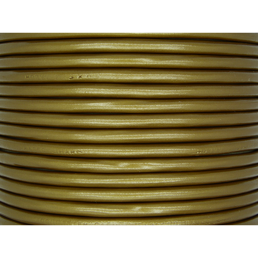 01019 - 2183Y 3 Core 0.5mm Antique Gold Flex - Lampfix - sparks-warehouse