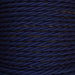 01035 T-T Braided Flex 3 core 0.75mm Navy, mtr - Lampfix - Sparks Warehouse