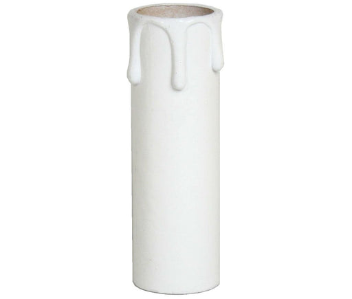 05185 - Plastic Candle Drip White - 24 x 85mm - Lampfix - Sparks Warehouse