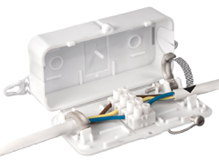 02098 - Connector Box 24A 4 Terminal 'debox' - Lampfix - Sparks Warehouse