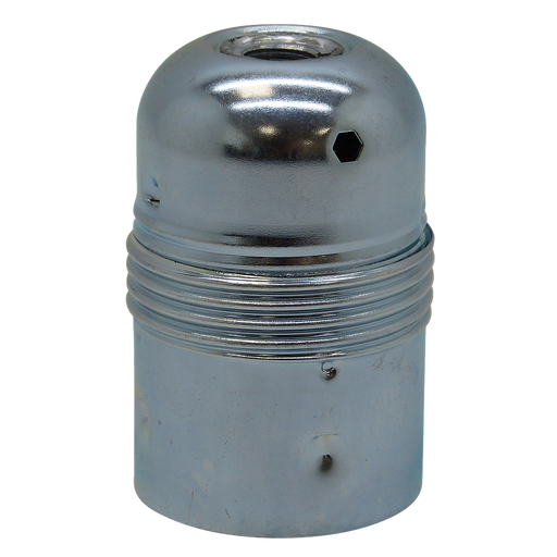 06059 Lampholder 10mm ES Chrome Smooth Skirt - Lampfix - Sparks Warehouse