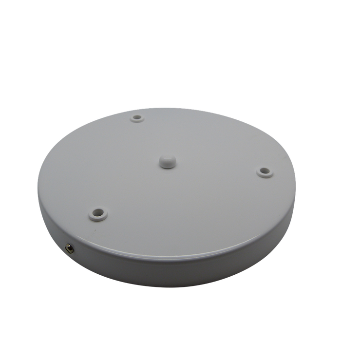 05633 Ceiling Rose White 200mm Ø 3-hole - Lampfix - Sparks Warehouse