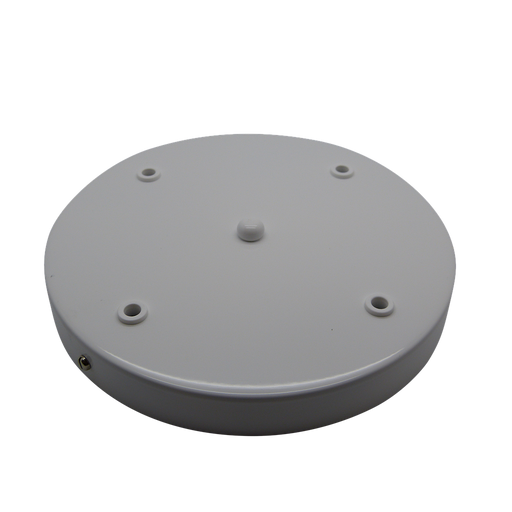 05715 Ceiling Rose White 200mm Ø 4-hole - Lampfix - Sparks Warehouse