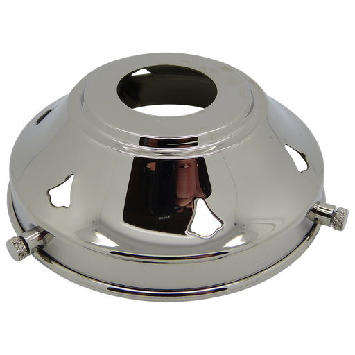 05947 - 3?'' Nickel Gallery 29mm hole - Lampfix - Sparks Warehouse