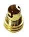 05156 SBC Lamp Holder ½" Brass - LampFix - sparks-warehouse