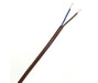 01669 - 2192Y Flat Twin 0.5mm Brown - Lampfix - Sparks Warehouse