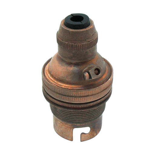 05862 - BC Rustic Cordgrip Lampholder (Metal cordgrip) - Lampfix - Sparks Warehouse