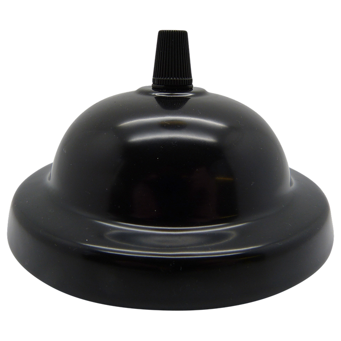 Lampfix 06027 Porcelain Ceiling Cup Black Ceiling Rose Lampfix - Sparks Warehouse
