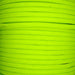01030 Round Braided Flex 3 core 0.75mm Fluorescent Yellow, mtr - Lampfix - Sparks Warehouse