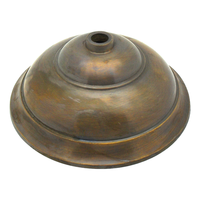 05134 Hampstead Antique Brass Ceiling Cup Height 48mm Ø120mm - Lampfix - Sparks Warehouse