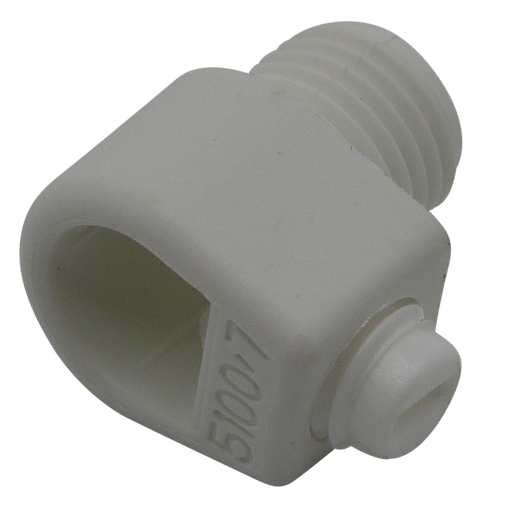 05251 - Cordgrip Adaptor with Side Screw White Male 10mm - Lampfix - Sparks Warehouse