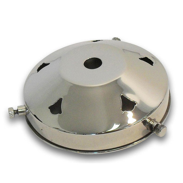 Lampfix 05783 3¼" Nickel Gallery 10mm hole Adaptor LampFix - Sparks Warehouse