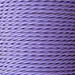 01052 T-T Braided Flex 3 core 0.75mm Purple, mtr - Lampfix - Sparks Warehouse