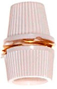 05255 Cordgrip Adaptor Symmetrical Female White 10mm - Lampfix - Sparks Warehouse