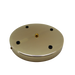 05634 Ceiling Rose Brass 200mm Ø 4-hole - Lampfix - Sparks Warehouse