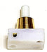 05278 Mini Press Switch Brass 2A (White Button) - Lampfix - Sparks Warehouse