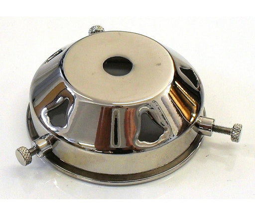 05652 - 2¼" Nickel Gallery 10mm hole - Lampfix - Sparks Warehouse