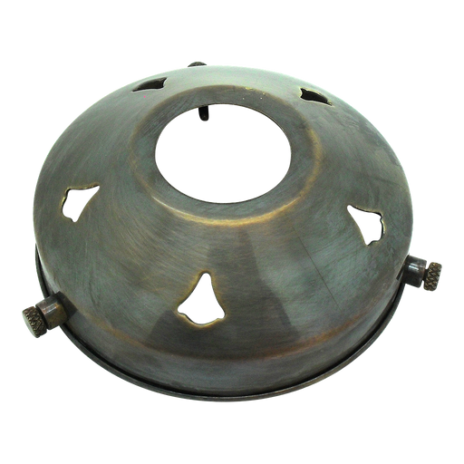 05782 - 3¼" Antique Brass Gallery 29mm hole - Lampfix - Sparks Warehouse