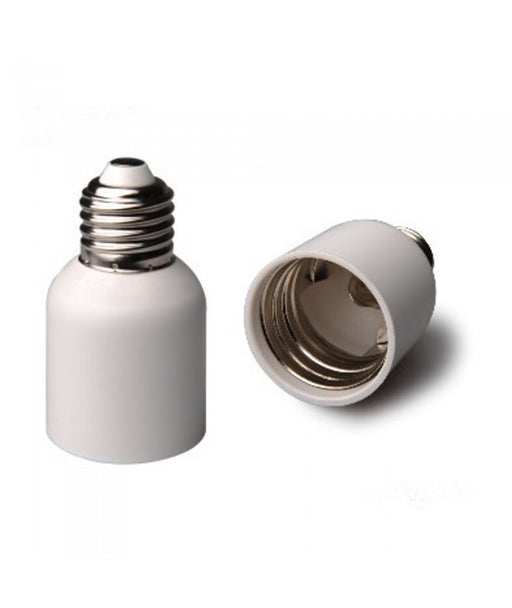 05943 ES to GES (E27 - E40) Adaptor - White Plastic, Adaptor Lampfix - Sparks Warehouse