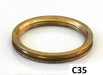 Lampfix 05115 Brass Shade Ring (for BC Lampholder) Lampholder LampFix - Sparks Warehouse