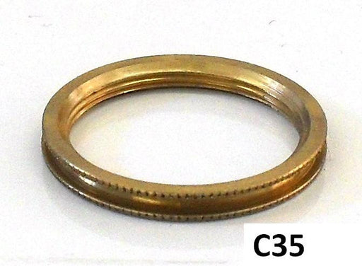 Lampfix 05115 Brass Shade Ring (for BC Lampholder) Lampholder LampFix - Sparks Warehouse