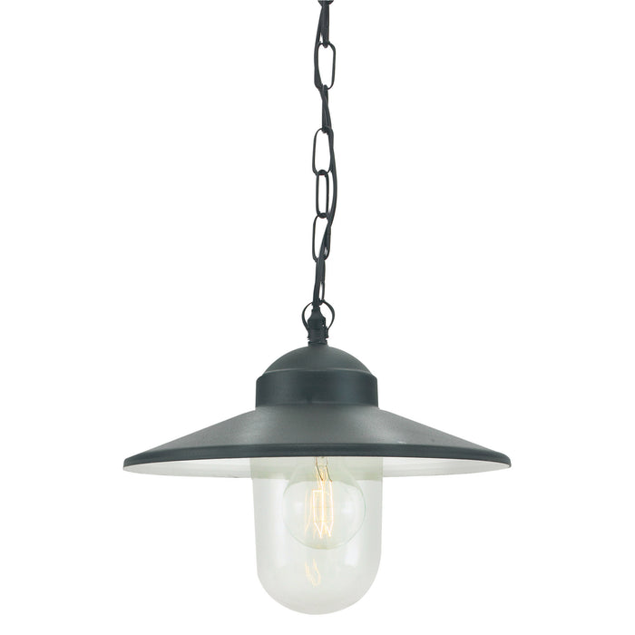 Elstead - KARLSTAD CHAIN B Karlstad 1 Light Chain Lantern - Black - Elstead - Sparks Warehouse