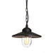 Elstead - KLAMPENBORG8 BK Klampenborg 1 Light Chain Lantern - Black - Elstead - Sparks Warehouse