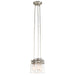 Elstead - KL/BRINLEY3 NI Brinley 3 Light Pendant - Brushed Nickel - Elstead - Sparks Warehouse